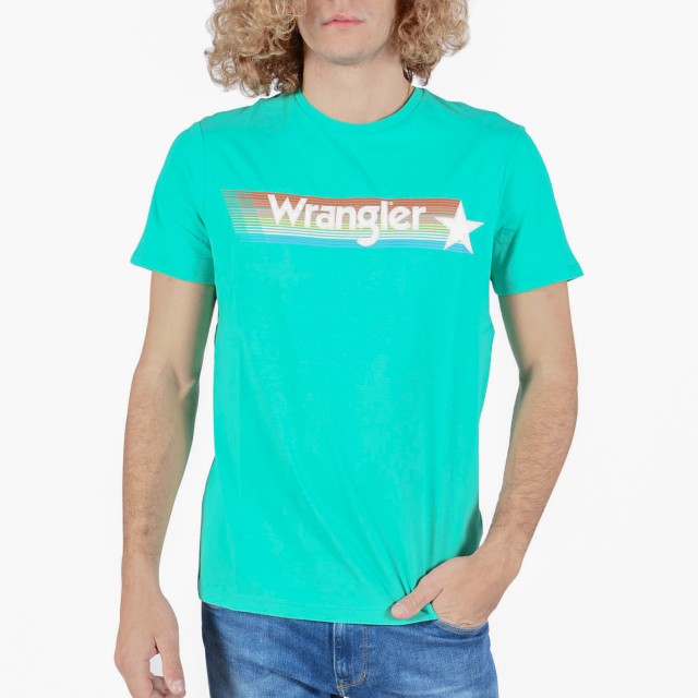 Wrangler Ανδρικη Μπλουζα Πρασινη