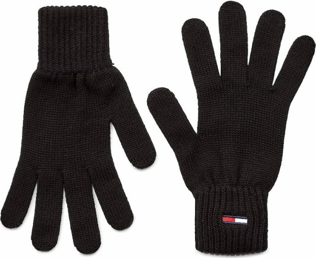 Tommy Hilfiger Tjm Basic Gloves Ανδρικα Γαντια Μαυρα