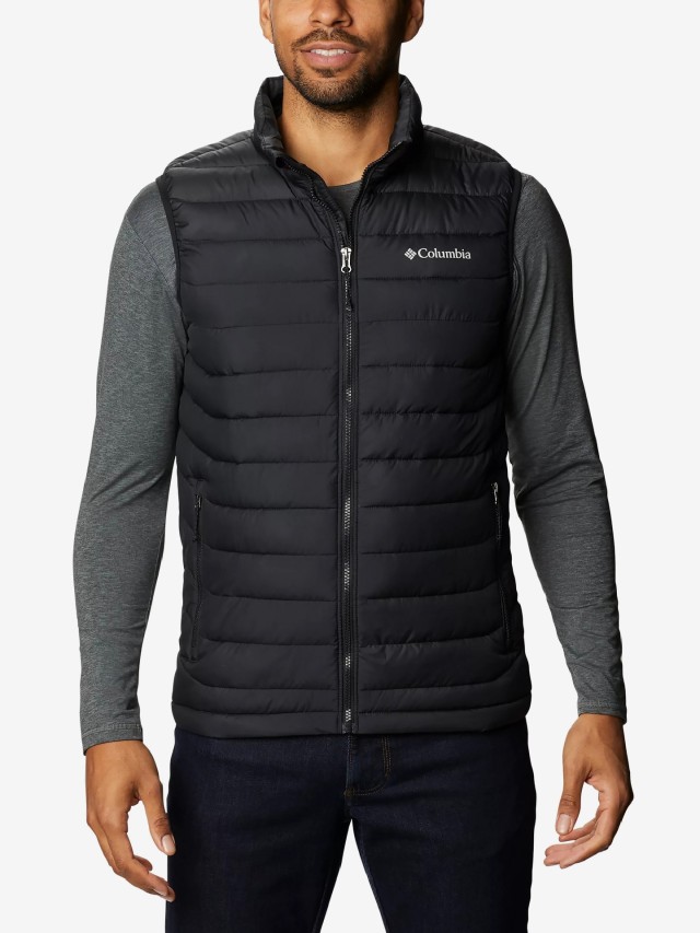 Columbia Powder Lite™ Vest Ανδρικό Μπουφάν Μαύρο