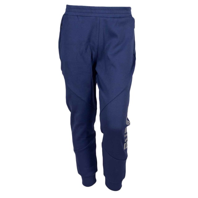 Guess Training Long Pants - Punto Milano Kn231717 Ανδρικο Παντελονι Φορμα Μπλε