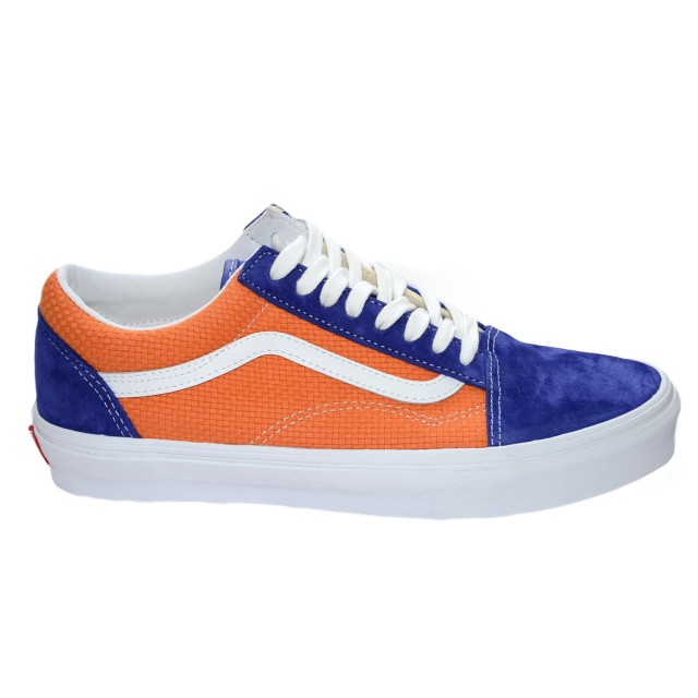 Vans Ua Old Skool  Royal Blue/Apricot Buff Ανδρικο Sneaker Μπλε-Πορτοκαλι